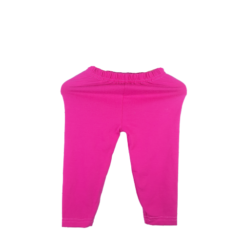 กางเกงเลคกิ้งเด็กผู้หญิง-สีชมพูเข้ม-ไซส์s